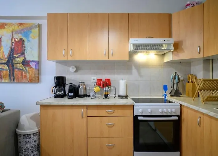 Premium Athenian District Urban 1 Bedroom Flat C