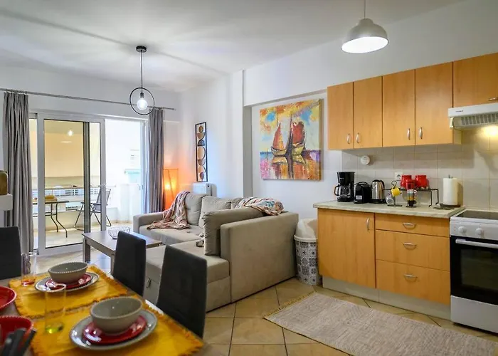 Premium Athenian District Urban 1 Bedroom Flat C